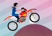 Girl Bike Stunt